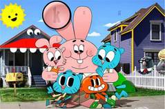 Гамбол: Буквы - Gumball Hidden Letters